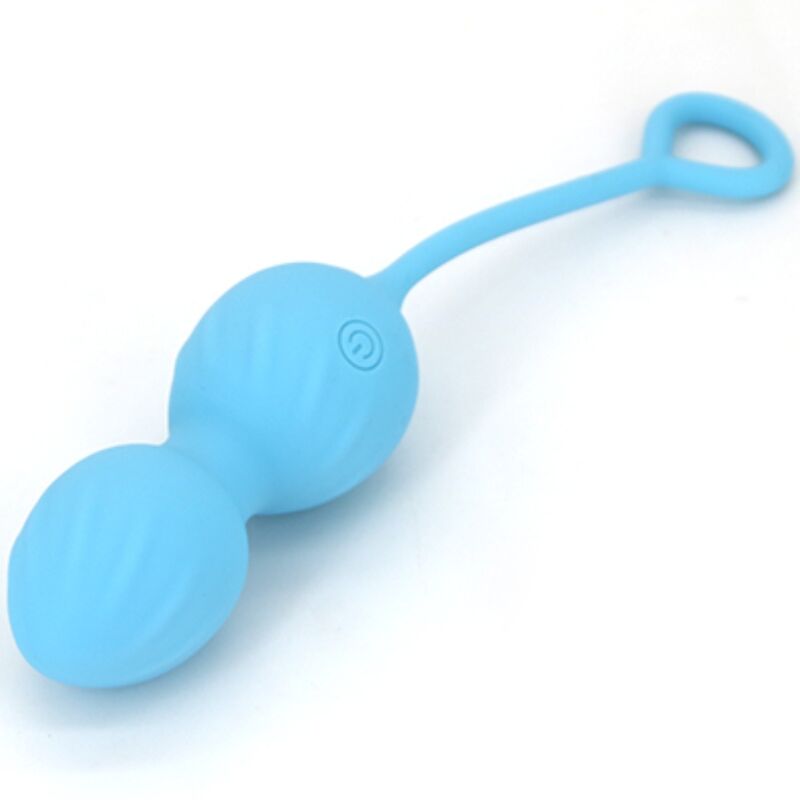 ARMONY - BLOSSOMS PESAS VAGINALES VIBRADOR CONTROL REMOTO 10 VIBRACIONES AZUL - Imagen 2