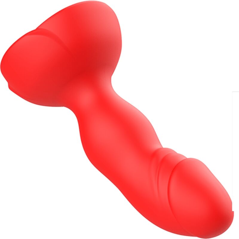 ARMONY - EXTREME A BLOOM ROSA VIBRADOR & PLUG ANAL CONTROL REMOTO ROJO - Imagen 3