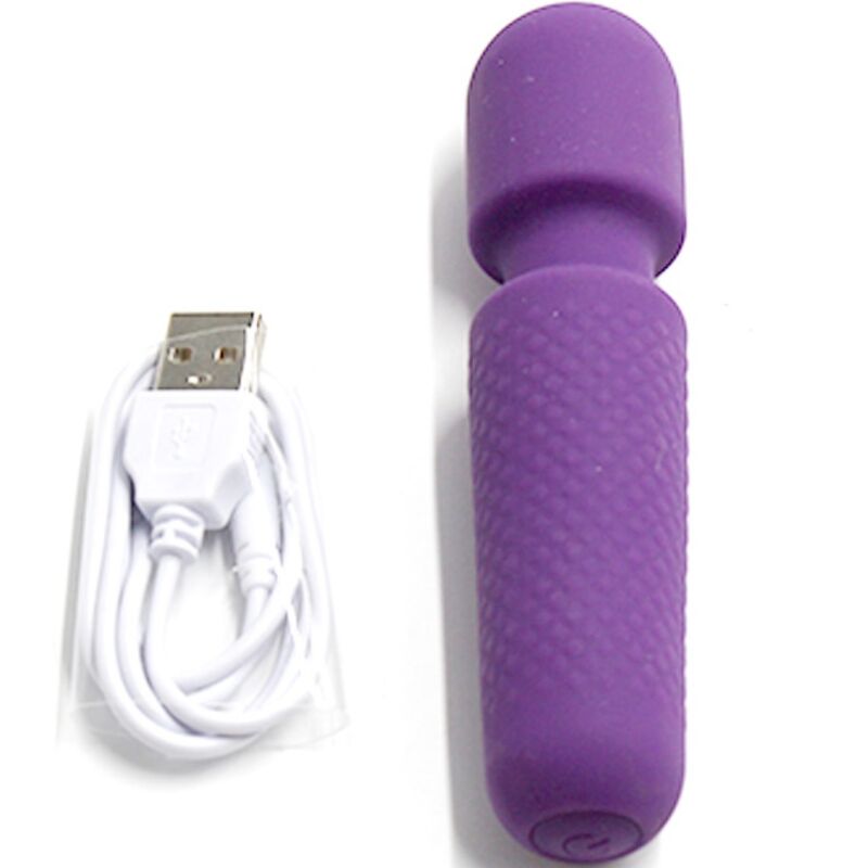 ARMONY - YOUR MAGIC MASAJEADOR & VIBRADOR RECARGABLE 10 VIBRACIONES SILICONA MORADO - Imagen 5