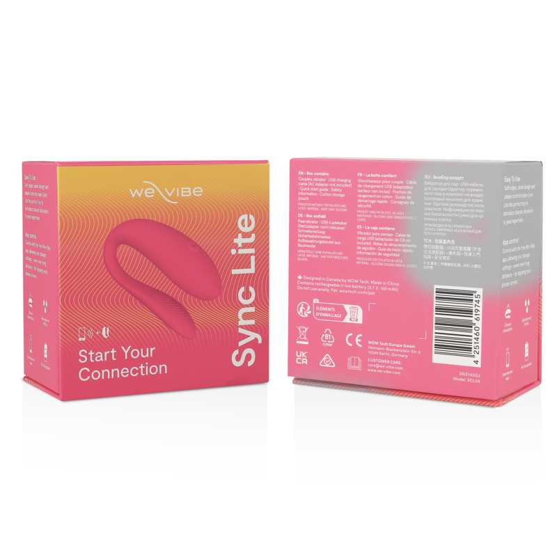 WE-VIBE - SYNC LITE ESTIMULADOR CLITORIS ROSA - Imagen 2