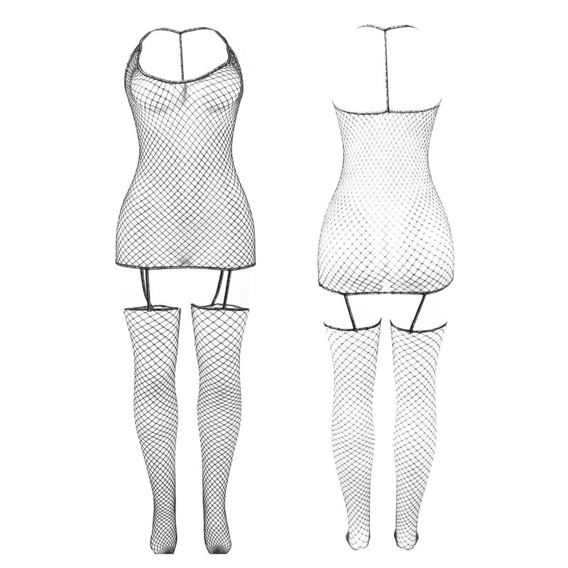 SUBBLIME - 951955 BODYSTOCKING DE REJILLA BRILLANTE TALLA ÚNICA - Imagen 3