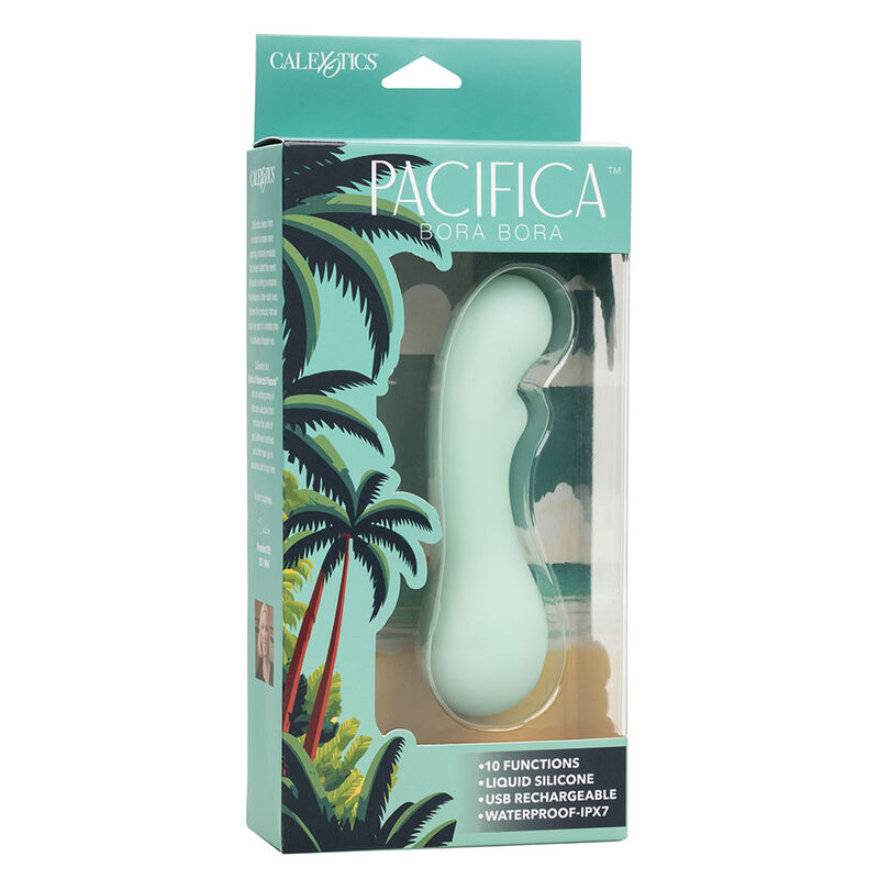 CALEXOTICS - PACIFICA BORA BORA ESTIMULADOR PUNTO G 10 VIBRACIONES AQUA - Imagen 5