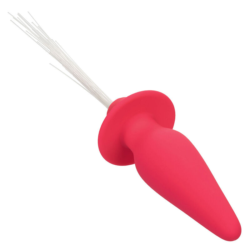 CALEXOTICS - SOUTHERN LIGHTS LIGHT UP PLUG ANAL CON LUCES 10 VIBRACIONES SILICONA ROSA - Imagen 7
