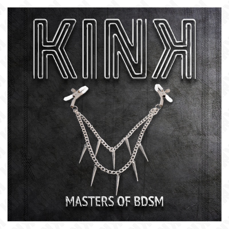 KINK - PINZAS PARA PEZONES CON CADENA DE PÚAS 30 CM - Imagen 5