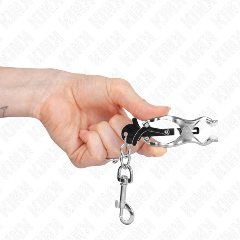 KINK - PINZAS PARA PEZONES ESTILO JAPONÉS CON GANCHOS - Imagen 2