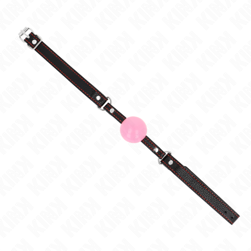 KINK - MORDAZA DE BOLA 4 CM DE ORO ROSA 60 x 2 CM - Imagen 2