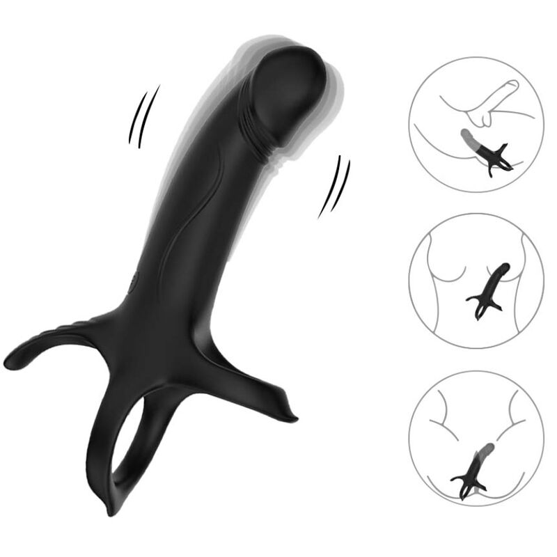 ARMONY - DILDO CON ANILLO & VIBRADOR - Imagen 2