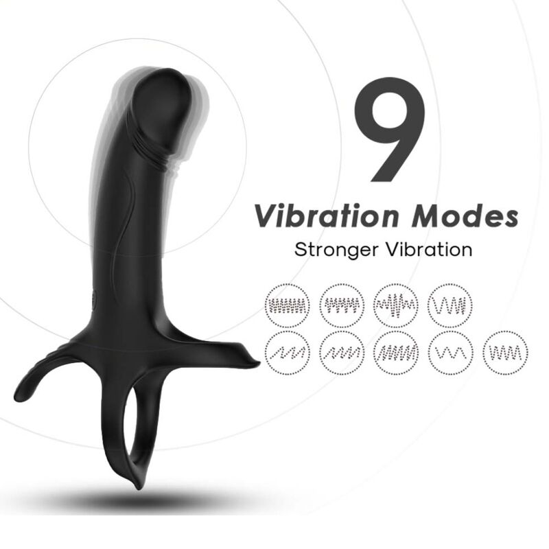 ARMONY - DILDO CON ANILLO & VIBRADOR - Imagen 4