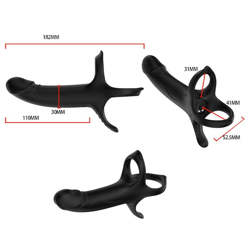 ARMONY - DILDO CON ANILLO & VIBRADOR - Imagen 8