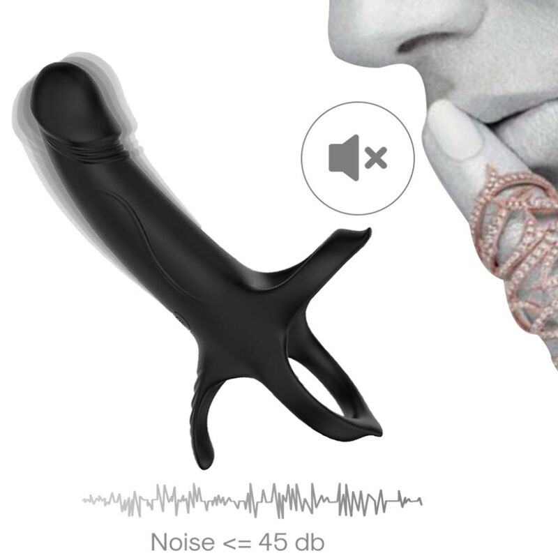 ARMONY - DILDO CON ANILLO & VIBRADOR - Imagen 12
