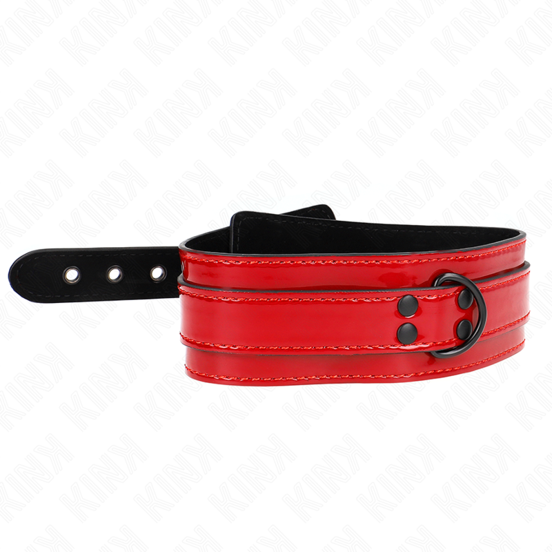 KINK - COLLAR AJUSTABLE ROJO VINO 37.5-49.5 CM X 5 CM - Imagen 5