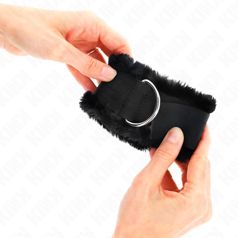 KINK - MUÑEQUERAS FORRADA NEGRO AJUSTABLE 17-31 CM X 7 CM - Imagen 4