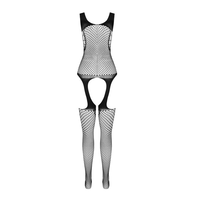 PASSION - BS 104 BODYSTOCKING NEGRO TALLA ÚNICA - Imagen 4