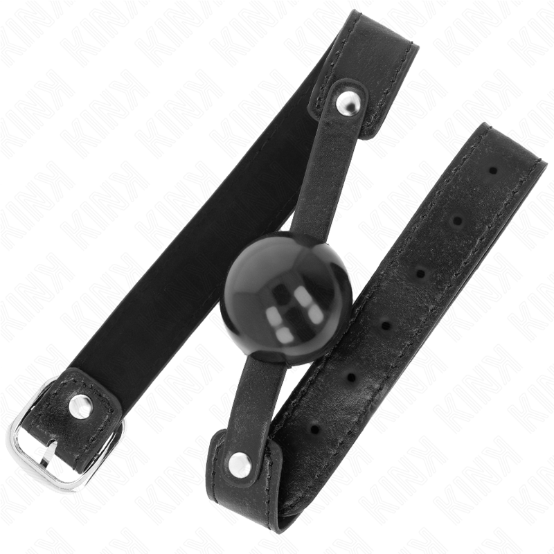 KINK - MORDAZA DE BOLA 4 CM SUAVE DE TPE MODELO 2 65 x 2.5 CM - Imagen 2