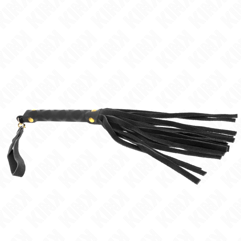 KINK - LÁTIGO MINI PIEL DE ANTE NEGRO 30 CM - Imagen 3