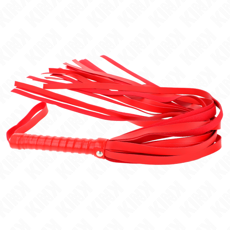 KINK - LÁTIGO DE COLA LARGA Y MANGO CORTO ROJO 70 CM - Imagen 5