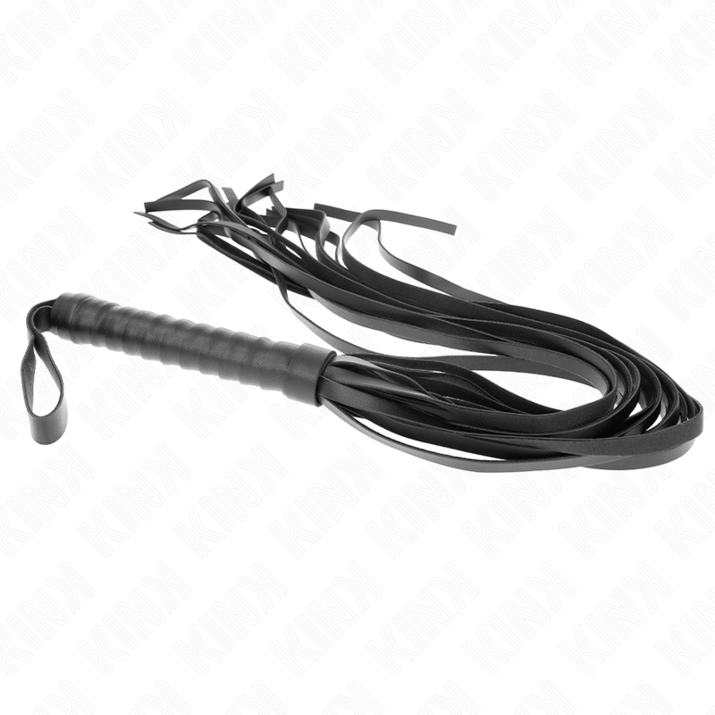 KINK - LÁTIGO DE COLA LARGA Y MANGO CORTO NEGRO 70 CM - Imagen 2
