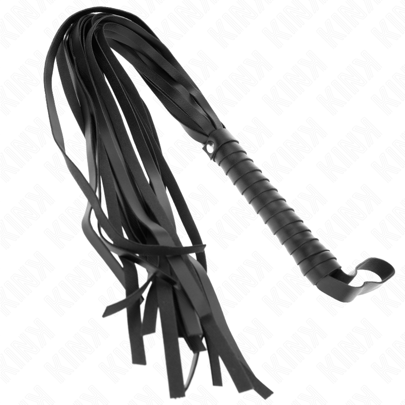 KINK - LÁTIGO DE COLA LARGA Y MANGO CORTO NEGRO 70 CM - Imagen 3