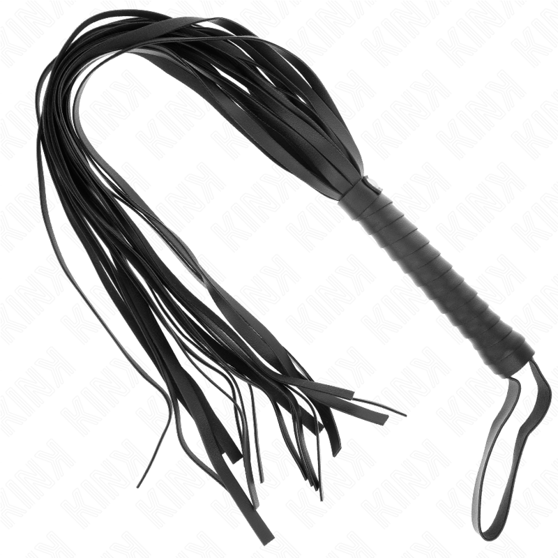 KINK - LÁTIGO DE COLA LARGA Y MANGO CORTO NEGRO 70 CM - Imagen 4