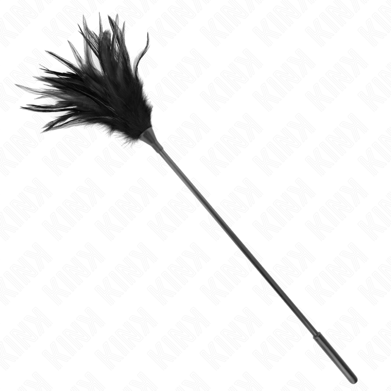 KINK - PLUMAS MÚLTIPLES PARA COSQUILLAS NEGRO 45 CM - Imagen 2