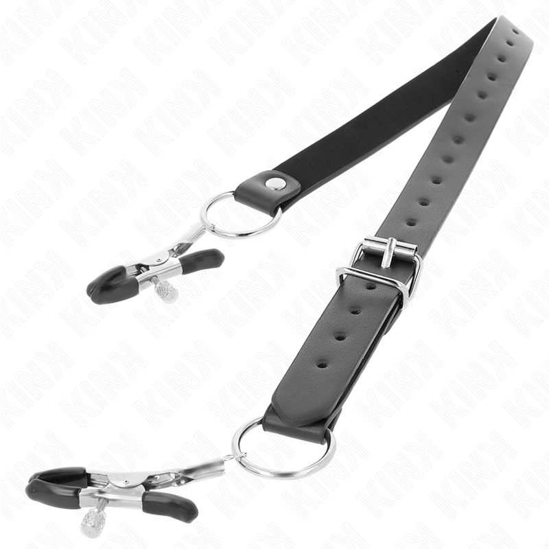 KINK - PINZAS PARA CLÍTORIS 4 ENGANCHES AJUSTABLE 34-48 CM - Imagen 3
