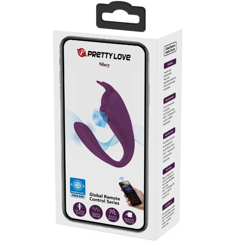 PRETTY LOVE - SHEY ESTIMULADOR & VIBRADOR APP GRATUITA LARGA DISTANCIA MORADO - Imagen 5