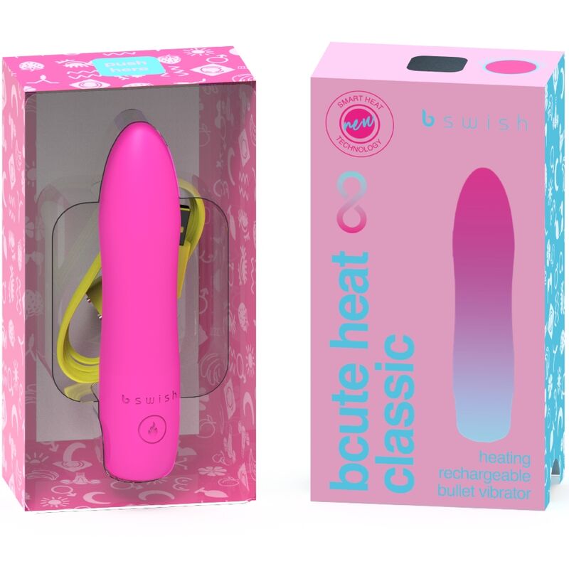 B SWISH - BCUTE INFINITE HEAT CLASSIC VIBRADOR CALENTABLE ROSA - Imagen 7
