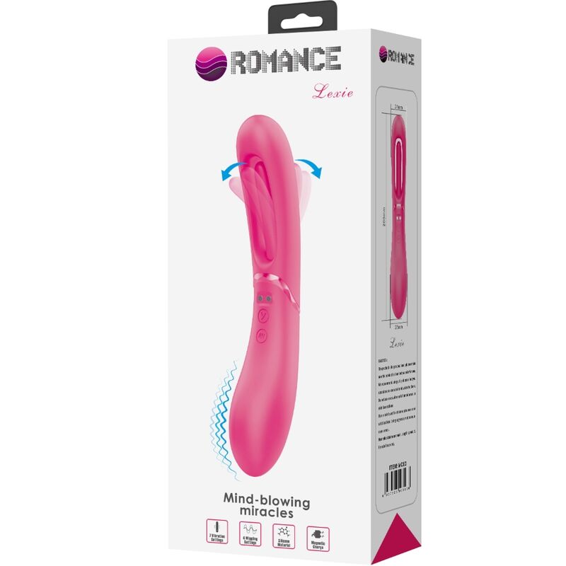 ROMANCE - LEXIE VIBRADOR PUNTO G 7 VIBRACIONES ROSA - Imagen 3
