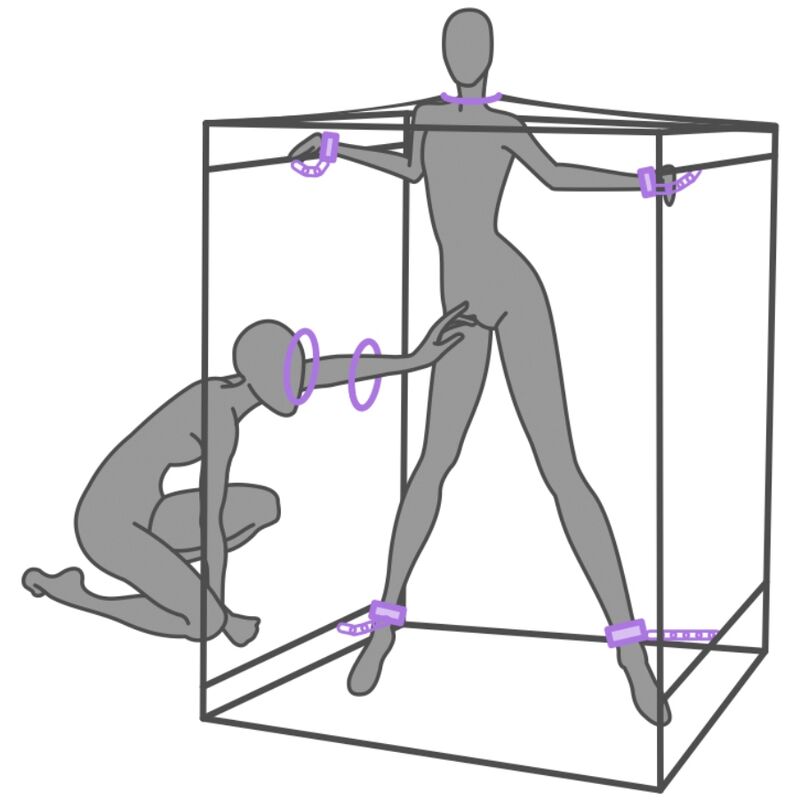 SECRET DOME - KINK CLUB CABINA SCANDALE MORADO - Imagen 4