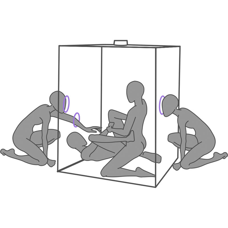SECRET DOME - KINK CLUB CABINA SCANDALE MORADO - Imagen 11