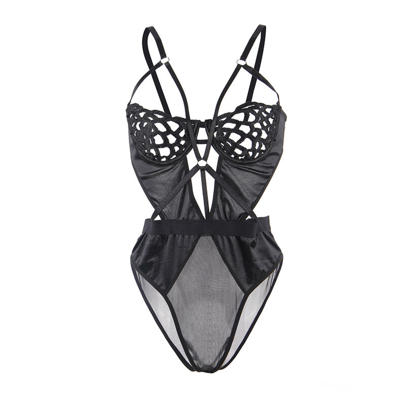 SUBBLIME - 954055 BODY SEXY DE ENCAJE NEGRO S/M - Imagen 13