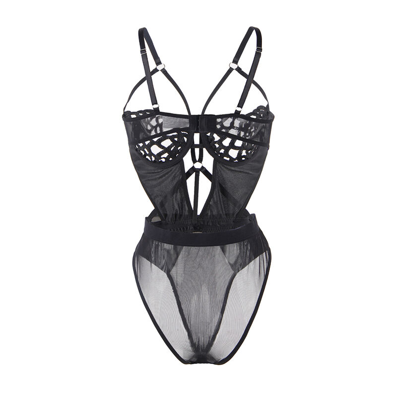 SUBBLIME - 954055 BODY SEXY DE ENCAJE NEGRO S/M - Imagen 3