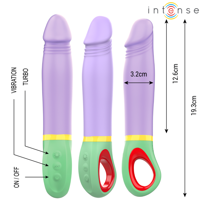 INTENSE - VELMA VIBRADOR CLÁSICO MORADO - Imagen 6