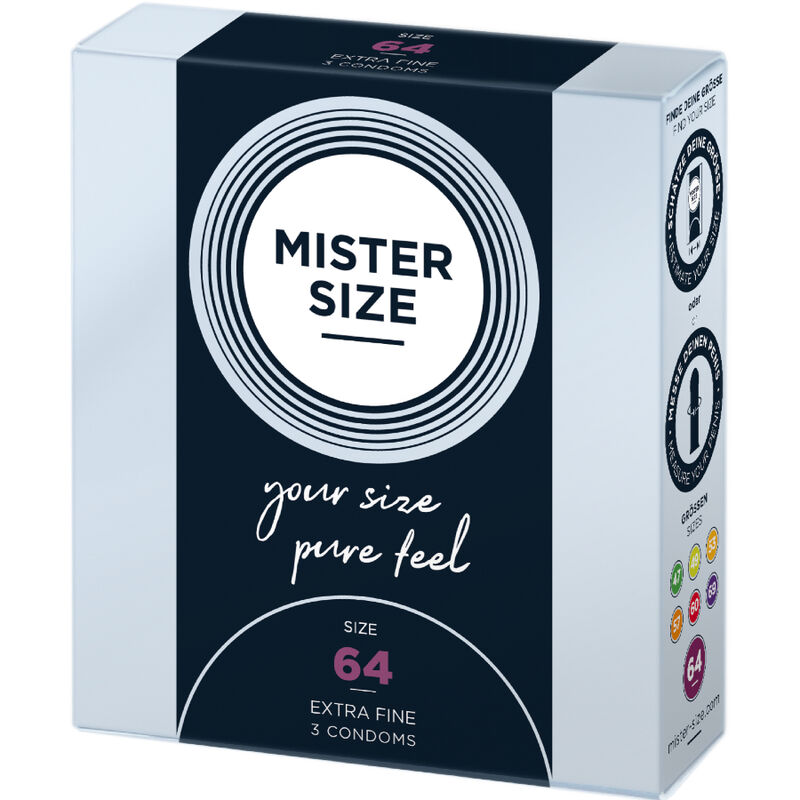 MISTER SIZE - PRESERVATIVOS TALLA XXL 64 MM (3 UNIDADES) - Imagen 3
