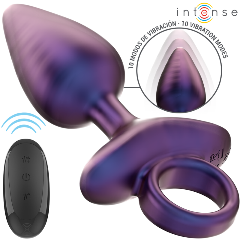 INTENSE - MICHAEL PLUG ANAL VIBRADOR MODELO 2 CONTROL REMOTO - Imagen 6