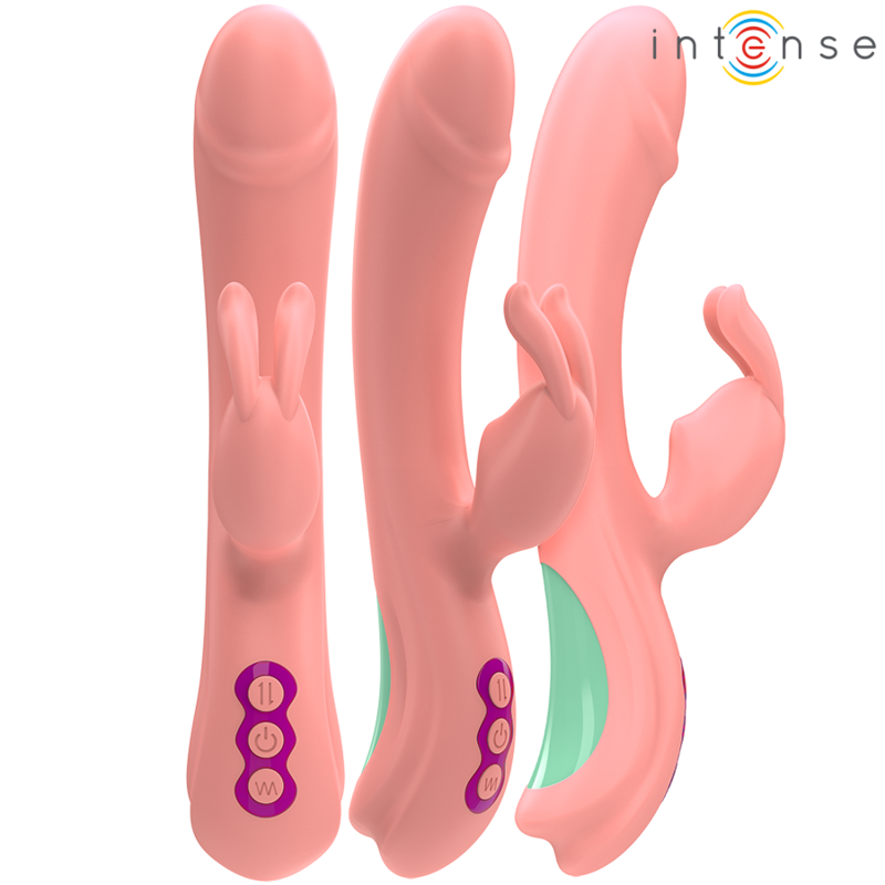 INTENSE - RACHEL VIBRADOR RABBIT 5 VIBRACIONES ROSA - Imagen 7