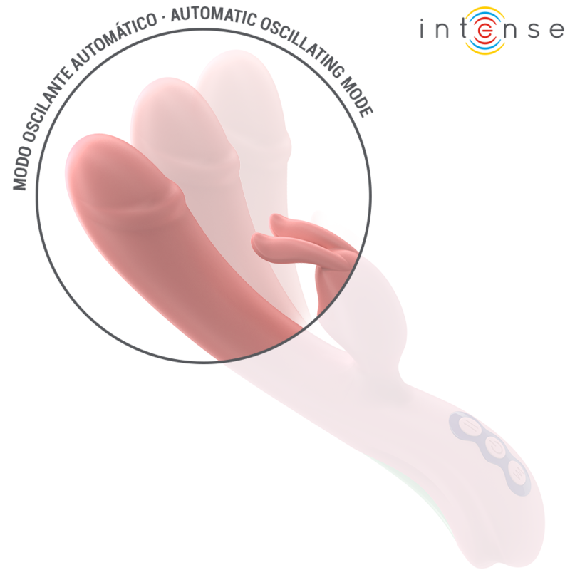 INTENSE - RACHEL VIBRADOR RABBIT 5 VIBRACIONES ROSA - Imagen 6