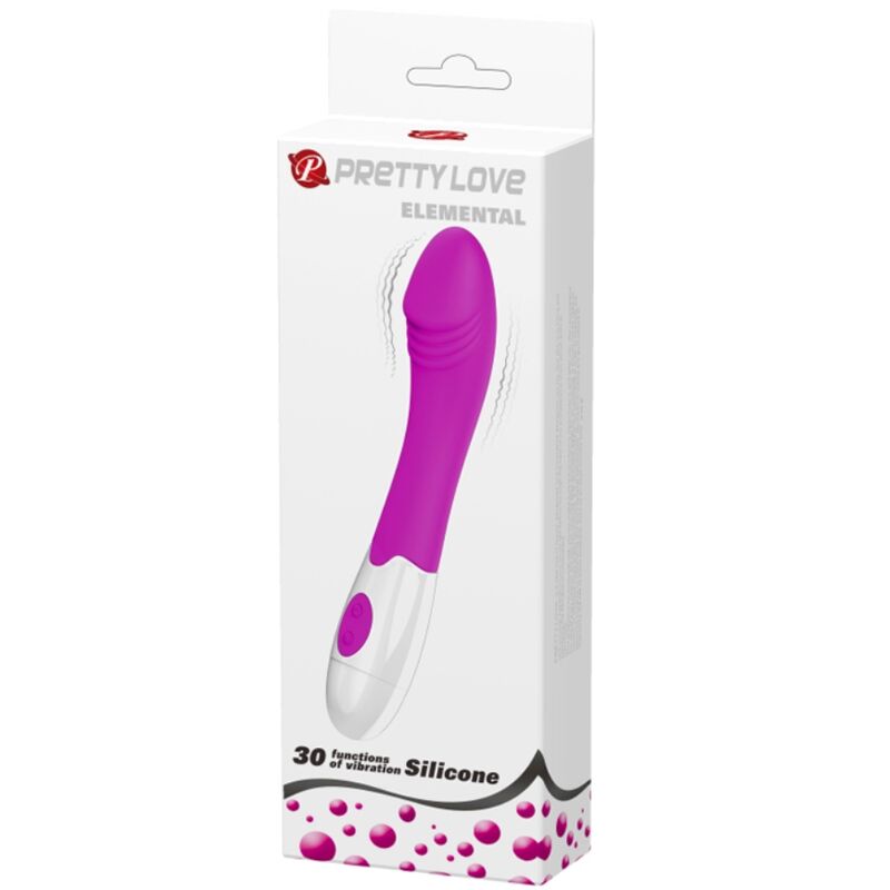 PRETTY LOVE - ELEMENTAL VIBRADOR 30 MODOS DE VIBRACIÓN MORADO - Imagen 2