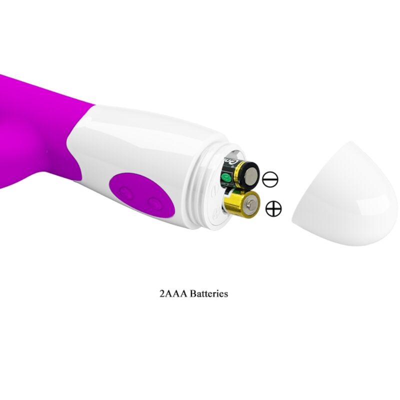PRETTY LOVE - CENTAUR VIBRADOR RABBIT 30 MODOS DE VIBRACIÓN MORADO - Imagen 6