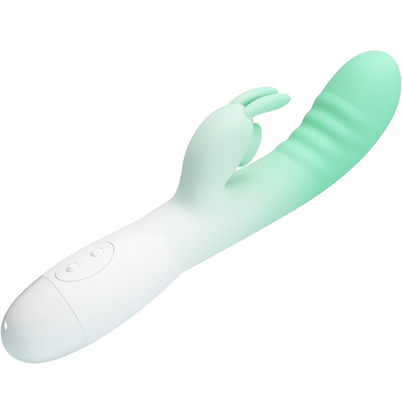 PRETTY LOVE - CERBERUS VIBRADOR RABBIT 3O VIBRACIONES VERDE - Imagen 5