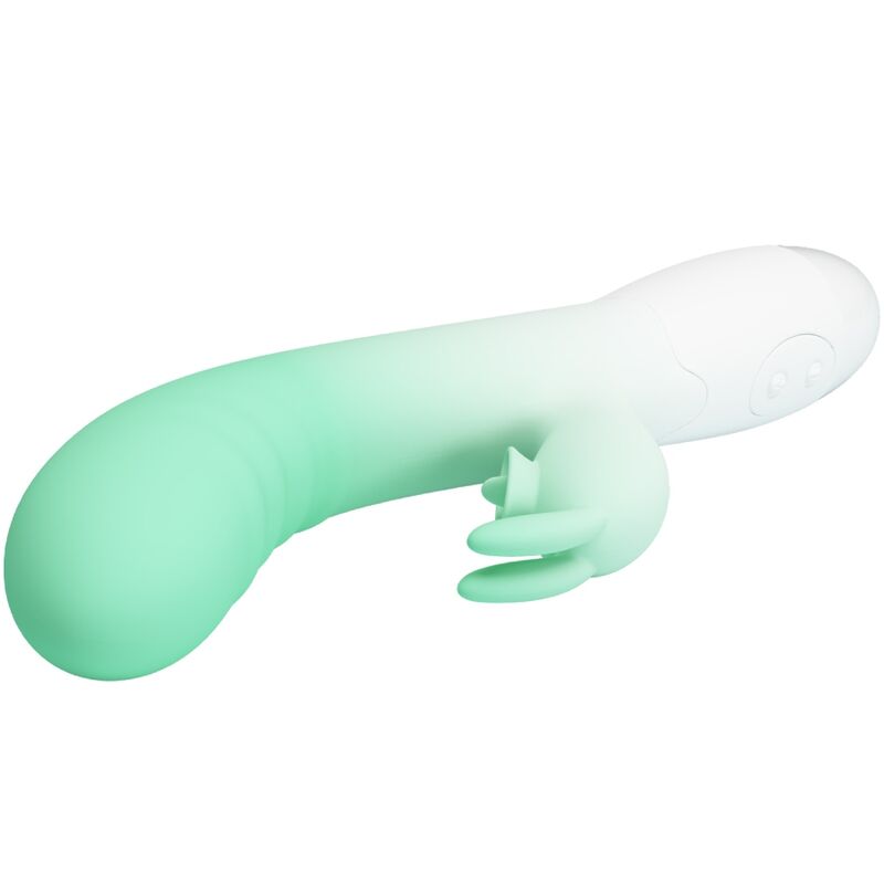 PRETTY LOVE - CERBERUS VIBRADOR RABBIT 3O VIBRACIONES VERDE - Imagen 8