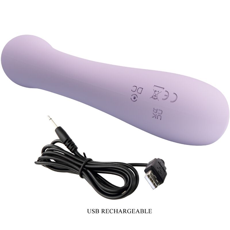 PRETTY LOVE - ROSOLYN VIBRADOR RABBIT 10 VIBRACIONES MORADO - Imagen 3
