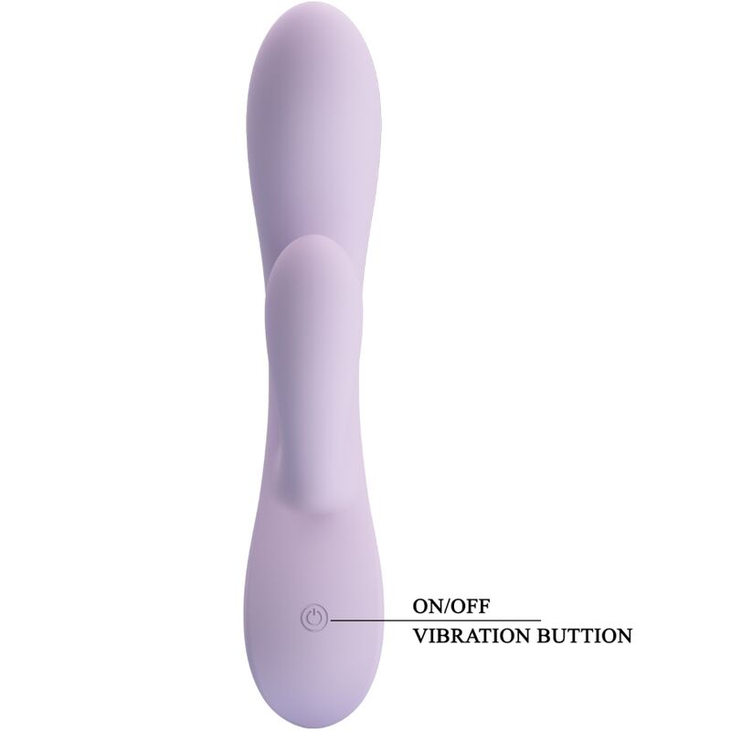 PRETTY LOVE - ROSOLYN VIBRADOR RABBIT 10 VIBRACIONES MORADO - Imagen 8