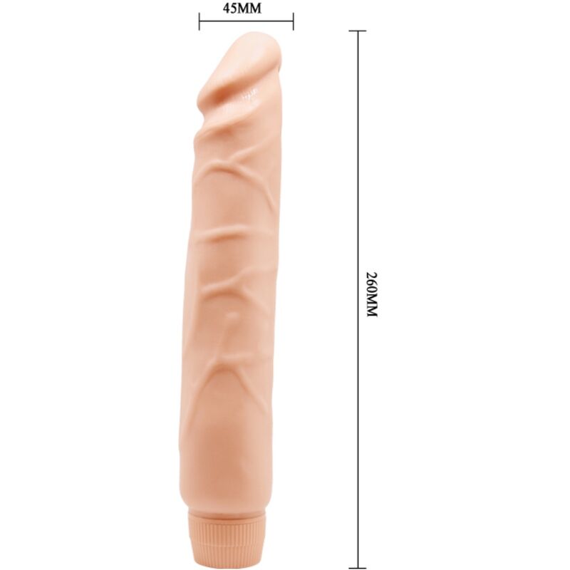 BAILE - JACK VIBRADOR REALÍSTICO 26 CM NATURAL - Imagen 3