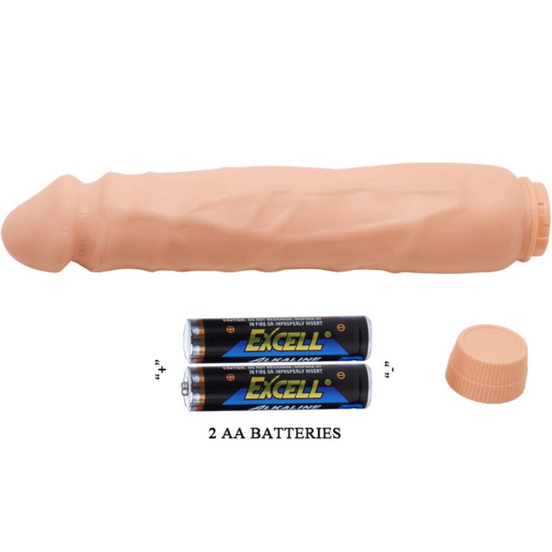 BAILE - JACK VIBRADOR REALÍSTICO 26 CM NATURAL - Imagen 5