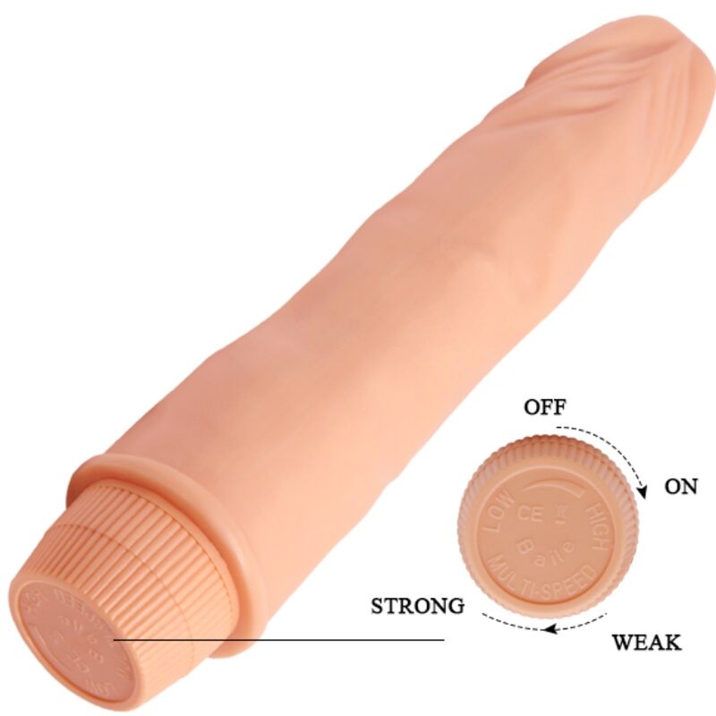 BAILE - DWARF VIBRADOR REALÍSTICO 21 CM NATURAL - Imagen 6