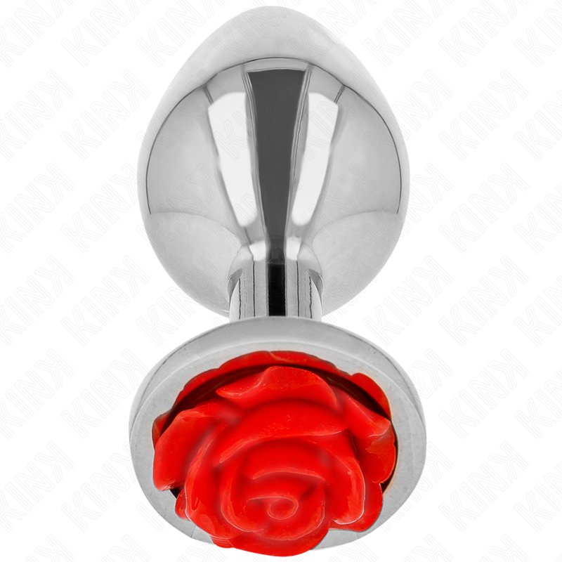 KINK - PLUG ANAL ROSA ROJA TALLA M - Imagen 3