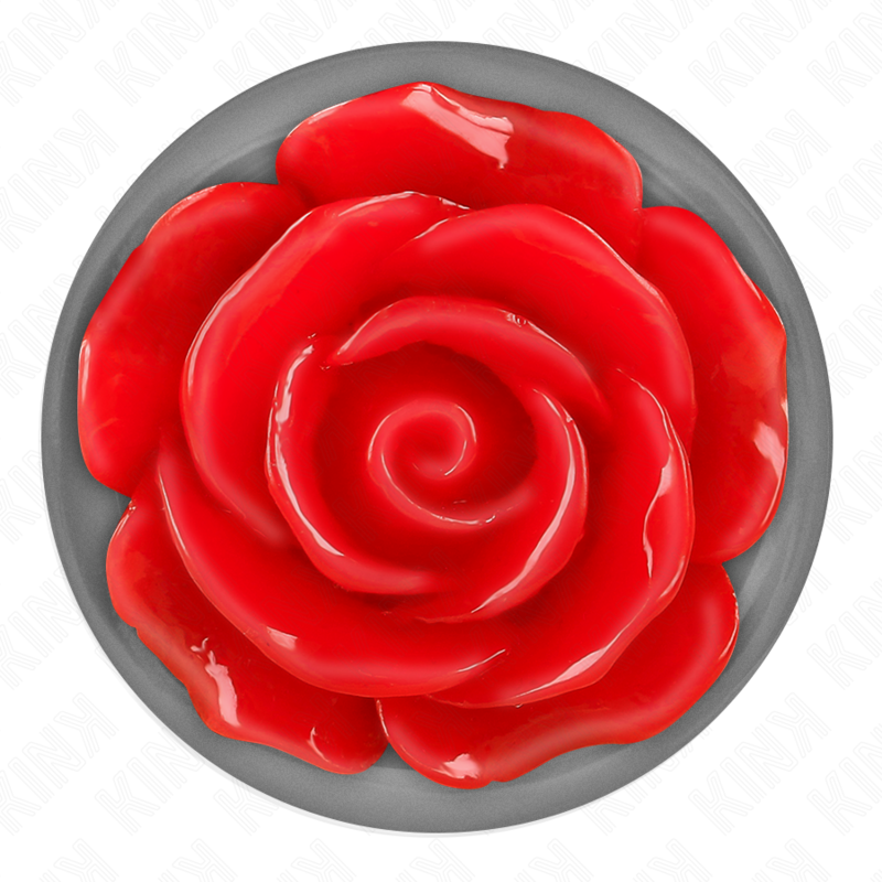KINK - PLUG ANAL ROSA ROJA TALLA M - Imagen 5