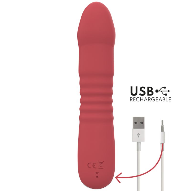 INTENSE - JUNI UP & DOWN 10 VIBRACIONES ROJO - Imagen 5
