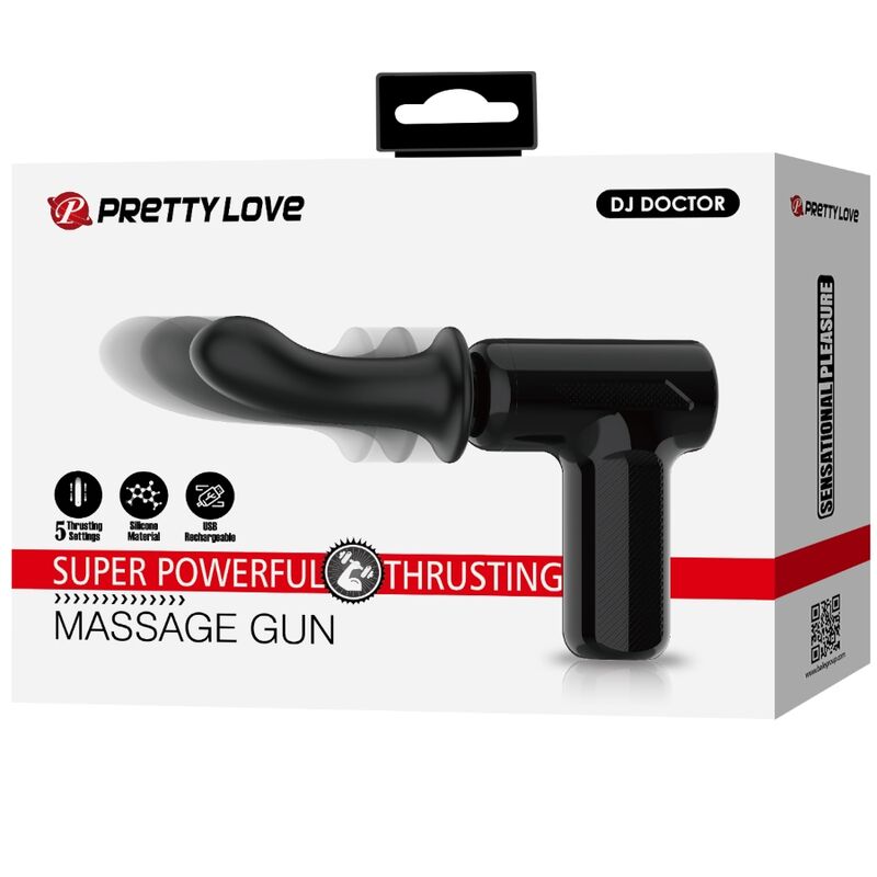 PRETTY LOVE - DJ DOCTOR MASAJEADOR 5 CONFIGURACIONES NEGRO - Imagen 11